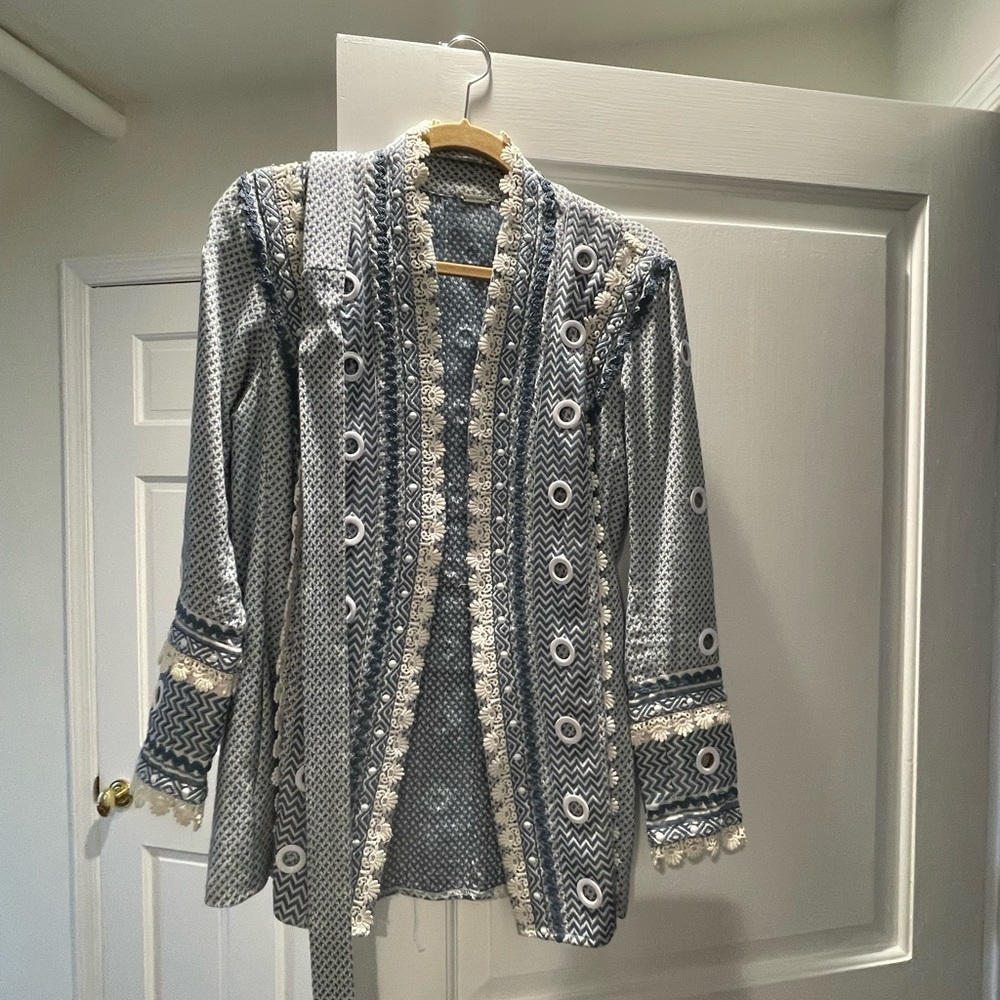 Dodo Bar Or Cardigan Jacket with Tie